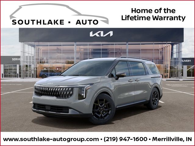 Ceramic Silver 2027 Kia Carnival Minivan Front-Wheel Drive 8-Speed Automatic