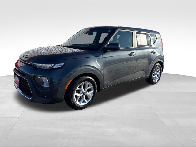 Gravity Gray 2021 Kia Soul S FWD SUV / Crossover Front-Wheel Drive Continuously Variable Transmission