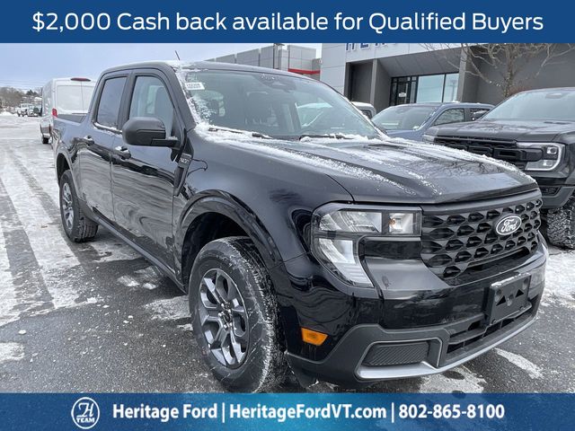 Shadow Black 2025 Ford Maverick XLT SuperCrew AWD Pickup Truck All-Wheel Drive 8-Speed Automatic