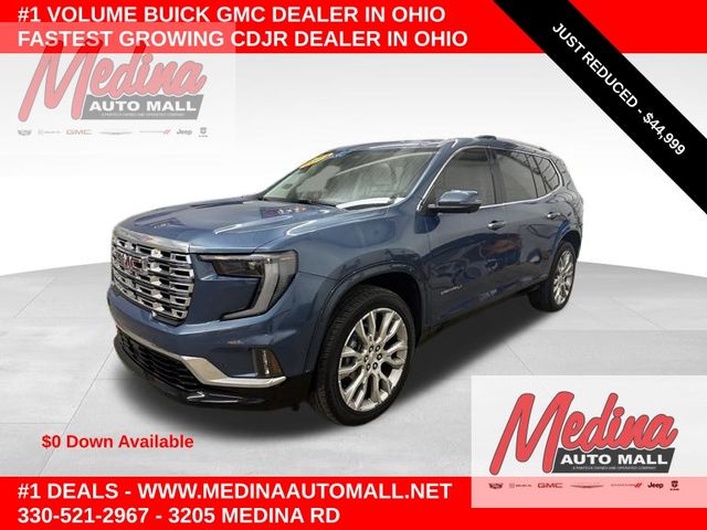 Downpour Metallic 2024 GMC Acadia SUV / Crossover Four-Wheel Drive 8-Speed Automatic