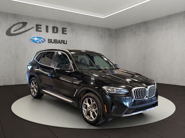 Jet Black 2024 BMW X3 SUV / Crossover All-Wheel Drive 8-Speed Automatic