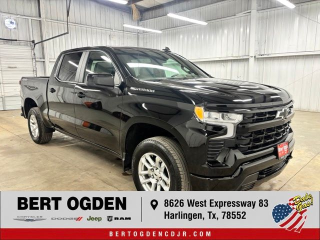 Black 2026 Chevrolet Silverado 1500 Pickup Truck Four-Wheel Drive Automatic