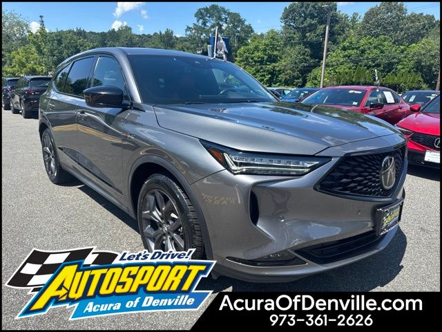 2023 Acura MDX A-Spec - Liquid Carbon Metallic exterior view 1
