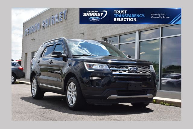 Shadow Black 2018 Ford Explorer SUV / Crossover All-Wheel Drive 6-Speed Automatic