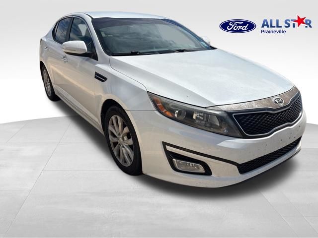 Snow White Pearl 2015 Kia Optima EX Sedan Front-Wheel Drive 6-Speed Automatic