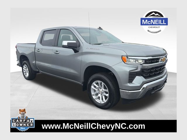 Sterling Gray Metallic 2025 Chevrolet Silverado 1500 Pickup Truck Four-Wheel Drive 8-Speed Automatic