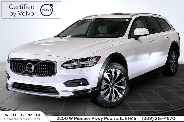 Crystal White Metallic 2025 Volvo V90 Wagon All-Wheel Drive Automatic