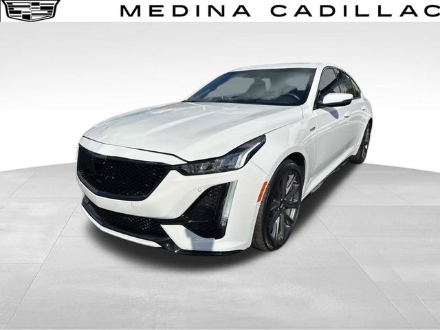 Summit White 2024 Cadillac CT5 Sedan All-Wheel Drive Automatic