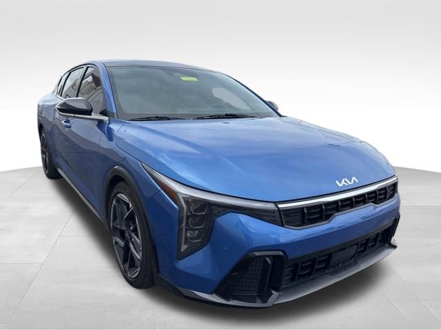 Wave Blue 2025 Kia K4 GT-Line FWD Sedan Front-Wheel Drive Continuously Variable Transmission