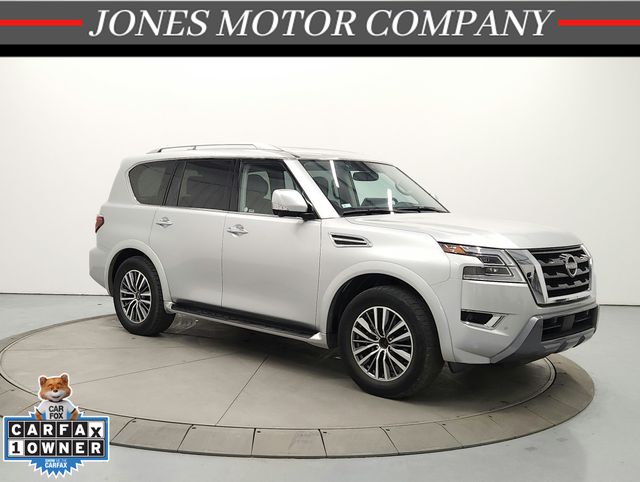 Brilliant Silver Metallic 2024 Nissan Armada SL 4WD SUV / Crossover Four-Wheel Drive 7-Speed Automatic