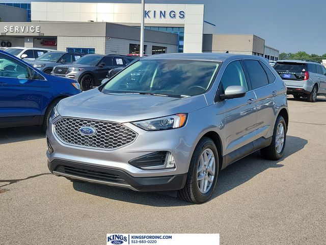 Silver Metallic 2023 Ford Edge SUV / Crossover All-Wheel Drive 8-Speed Automatic