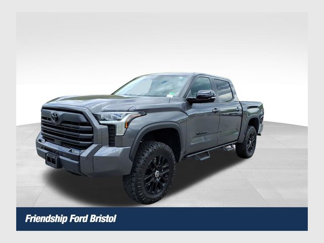 Magnetic Gray Metallic 2024 Toyota Tundra Limited CrewMax Cab 4WD Pickup Truck Four-Wheel Drive Automatic