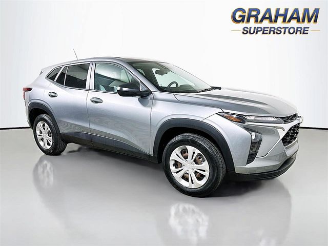 Sterling Gray Metallic 2024 Chevrolet Trax SUV / Crossover Front-Wheel Drive 6-Speed Automatic
