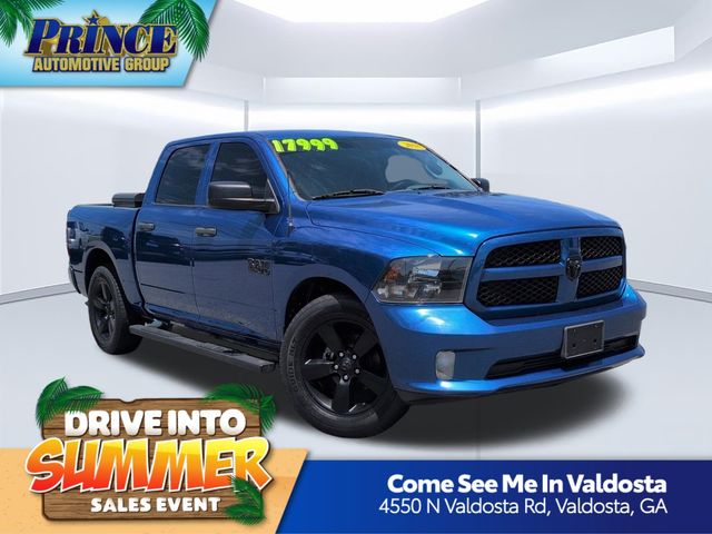 Blue Streak Pearlcoat 2018 RAM 1500 Express Crew Cab RWD Pickup Truck 4X2 8-Speed Automatic
