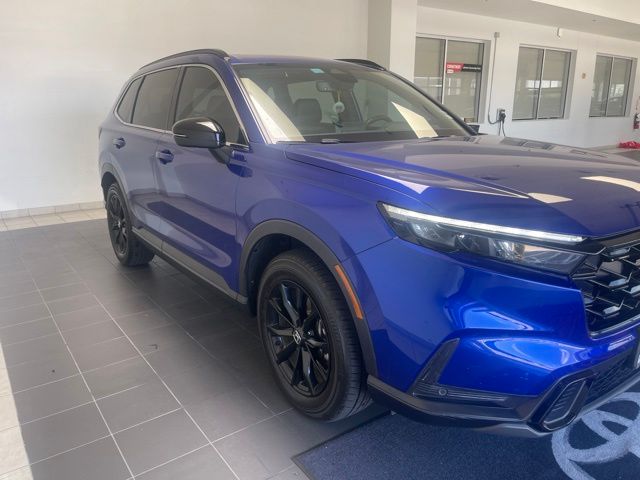 2025 Honda CR-V Hybrid Sport-L Beige at Gullo Toyota