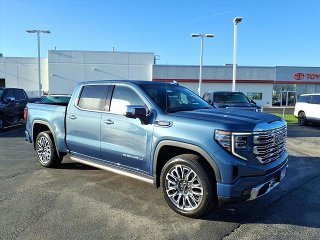Downpour Metallic 2026 GMC Sierra 1500 Denali Crew Cab 4WD Pickup Truck Four-Wheel Drive Automatic