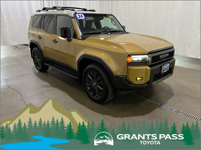 Trail Dust/Gray Scape 2024 Toyota Land Cruiser 4WD SUV / Crossover Four-Wheel Drive 8-Speed Automatic