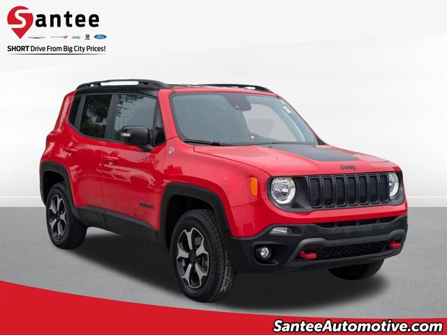 Colorado Red Clearcoat 2021 Jeep Renegade Trailhawk 4WD SUV / Crossover Four-Wheel Drive 9-Speed Automatic