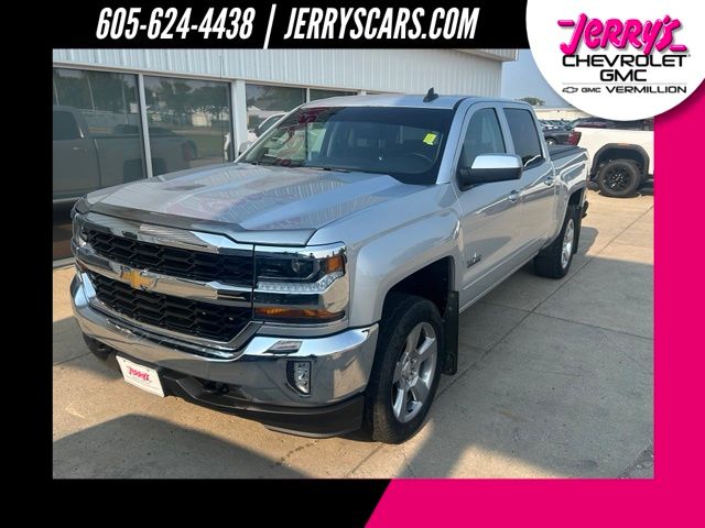 Silver Ice Metallic 2016 Chevrolet Silverado 1500 Pickup Truck Four-Wheel Drive 6-Speed Automatic Overdrive
