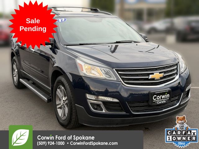 Blue Velvet Metallic 2017 Chevrolet Traverse SUV / Crossover All-Wheel Drive 6-Speed Automatic