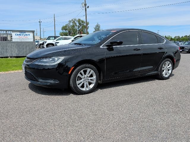 Black Clearcoat 2016 Chrysler 200 LX Sedan FWD Sedan Front-Wheel Drive 9-Speed Automatic