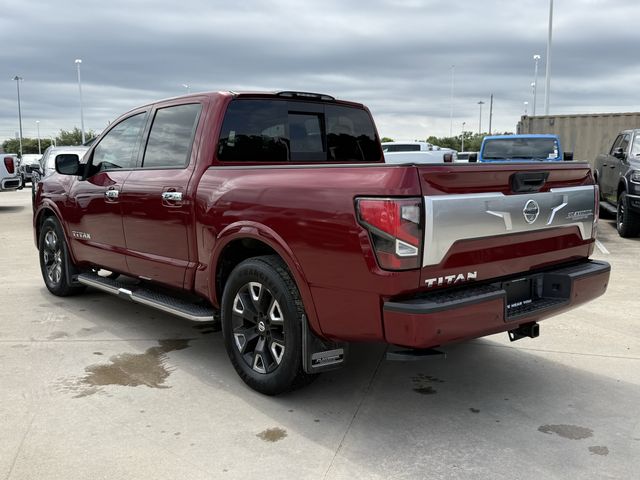 2021 Nissan Titan Platinum Reserve Red at Cook Ford