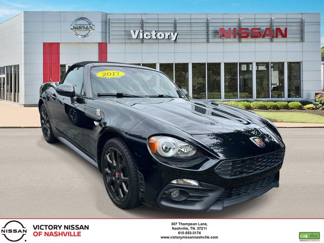 Nero Noctis Black 2017 FIAT 124 Spider Elaborazione Abarth RWD Convertible Rear-Wheel Drive 6-Speed Automatic