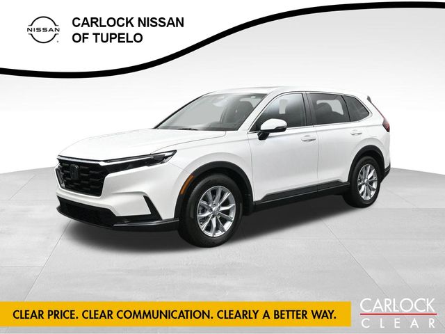 Platinum White 2024 Honda CR-V SUV / Crossover Front-Wheel Drive Continuously Variable Transmission