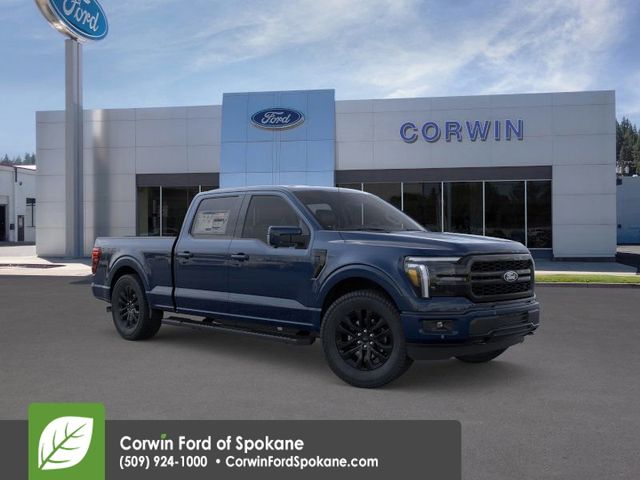 Antimatter Blue Metallic 2026 Ford F-150 Lariat SuperCrew 4WD Pickup Truck Four-Wheel Drive Automatic