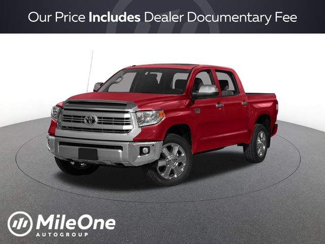 Barcelona Red Metallic 2015 Toyota Tundra Pickup Truck Four-Wheel Drive 6-Speed Automatic Overdrive