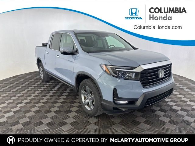 Sonic Gray Pearl 2023 Honda Ridgeline RTL-E AWD Pickup Truck All-Wheel Drive 9-Speed Automatic