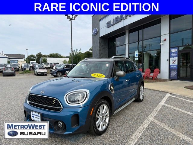 Island Blue Metallic 2023 MINI Countryman Hybrid Plug-in SUV / Crossover All-Wheel Drive 6-Speed Automatic