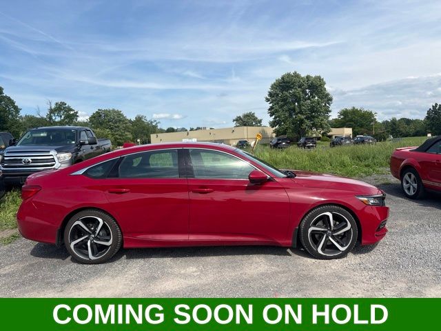 Radiant Red Metallic 2020 Honda Accord Sedan Front-Wheel Drive Automatic