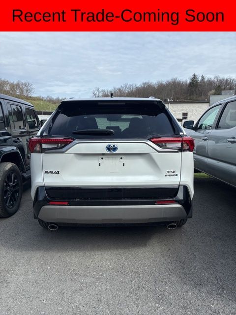 Pearl 2024 Toyota RAV4 Hybrid XSE AWD SUV / Crossover All-Wheel Drive Continuously Variable Transmission