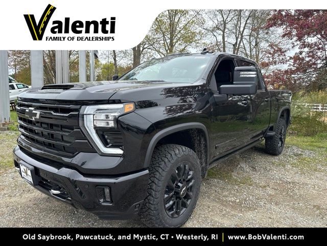 Black 2026 Chevrolet Silverado 2500HD Pickup Truck Four-Wheel Drive Automatic