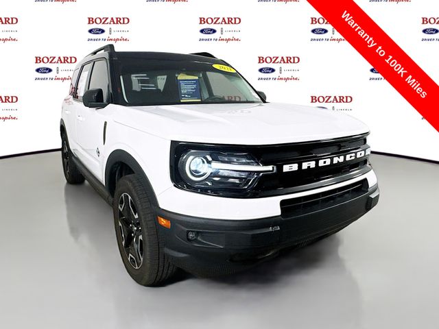 2021 Oxford White Ford Bronco Sport Outer Banks SUV