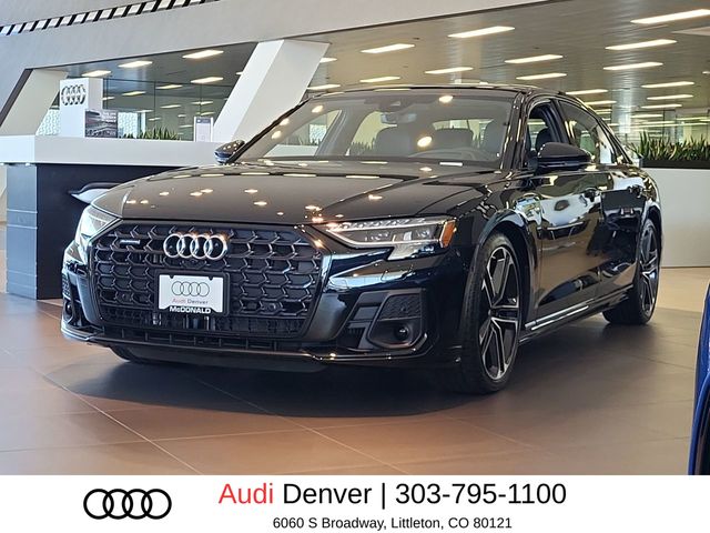 Mythos Black Metallic 2026 Audi A8 L quattro 55 TFSI Sedan All-Wheel Drive 8-Speed Automatic