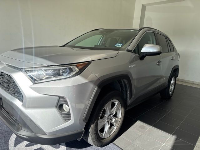 2019 Toyota RAV4 Hybrid XLE Silver at Emmons Autoplex