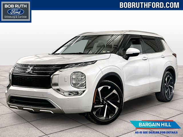 White Diamond 2022 Mitsubishi Outlander SUV / Crossover All-Wheel Drive Continuously Variable Transmission