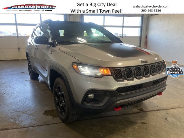 Billet Silver Metallic Clearcoat 2023 Jeep Compass SUV / Crossover Four-Wheel Drive 8-Speed Automatic