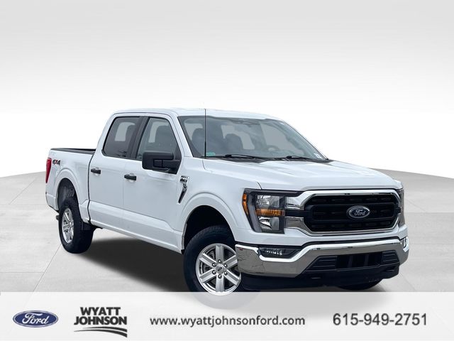 Oxford White 2023 Ford F-150 XLT SuperCrew 4WD Pickup Truck Four-Wheel Drive Automatic