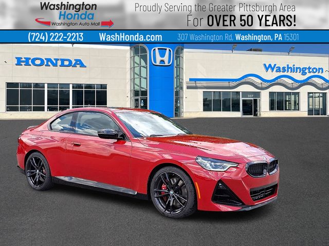 Melbourne Red Metallic 2024 BMW 2 Series M240i xDrive Coupe AWD Coupe All-Wheel Drive 8-Speed Automatic