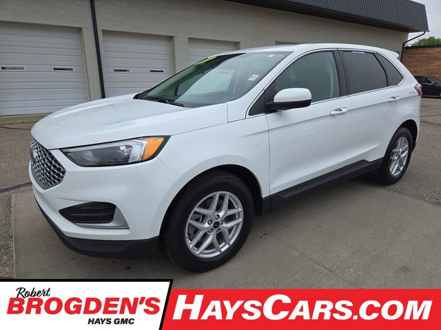 Oxford White 2024 Ford Edge SEL AWD SUV / Crossover All-Wheel Drive 8-Speed Automatic