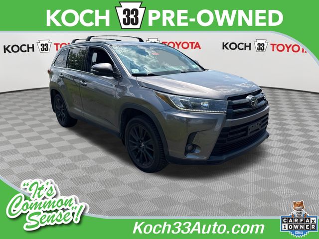 Predawn Gray Mica 2019 Toyota Highlander SUV / Crossover All-Wheel Drive 8-Speed Automatic