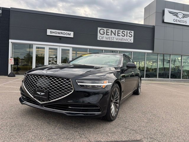Vik Black 2020 Genesis G90 5.0L Ultimate RWD Sedan Rear-Wheel Drive 8-Speed Automatic