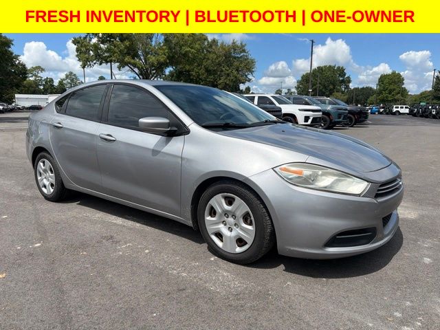 Billet Silver Metallic 2015 Dodge Dart Sedan Front-Wheel Drive 6-Speed Automatic