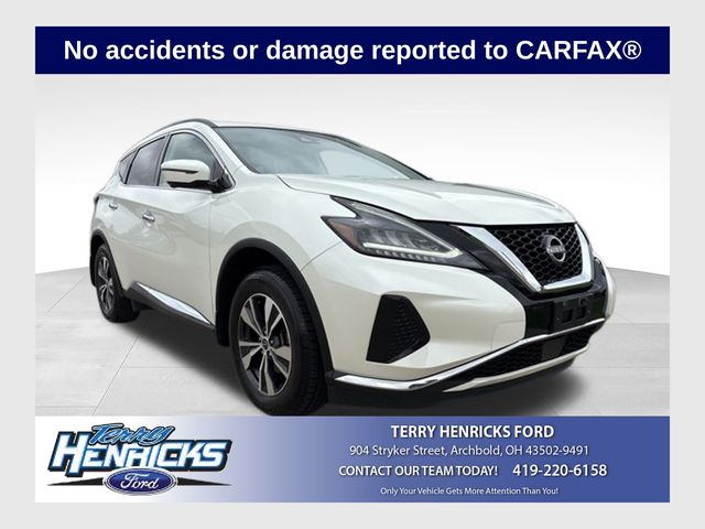 Pearl White Tricoat 2024 Nissan Murano SUV / Crossover All-Wheel Drive Continuously Variable Transmission