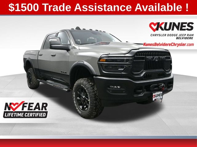 Ceramic Gray Clearcoat 2026 RAM 2500 Pickup Truck Four-Wheel Drive 8-Speed Automatic