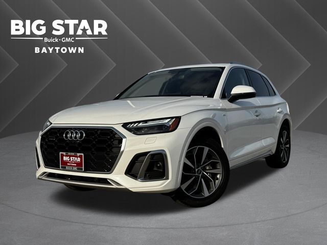 2023 Audi Q5 45 S line Prestige White at Genesis of Spring