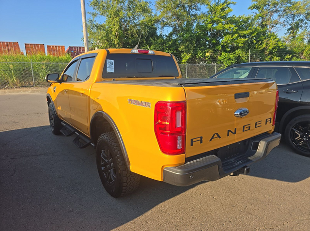 2022 Orange Metallic Ford Ranger Lariat 4X4 Truck